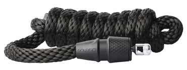 Uwiąz dla konia GoLeyGo, z adapterem, czarny, 200 cm, Covalliero - Cavalo