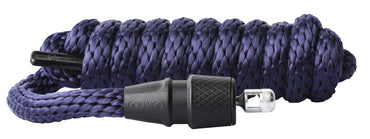 Uwiąz dla konia GoLeyGo, z adapterem, niebieski, 200 cm, Covalliero - Cavalo