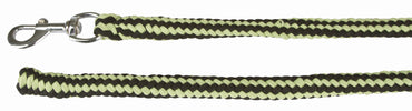 Uwiąz dla konia Hippo, zwykły karabińczyk, antracyt/jasnozielony, 200 cm, Covalliero - Cavalo