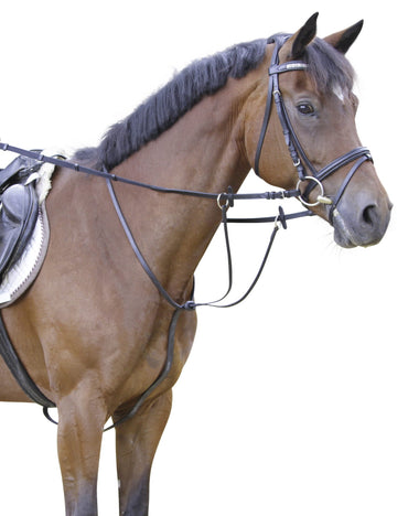 Wytok dla konia, skórzany, czarny, roz. Pony, Covalliero - Cavalo