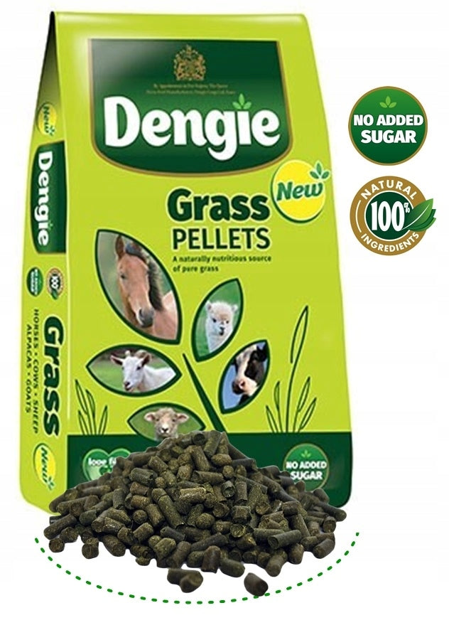 DENGIE pasza trawokulki Grass Pellets 20kg - Cavalo
