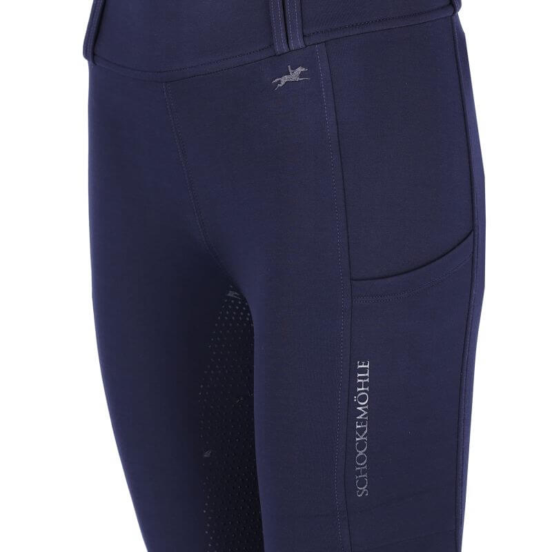 Schockemohle Bryczesy Dorina dark navy - Cavalo