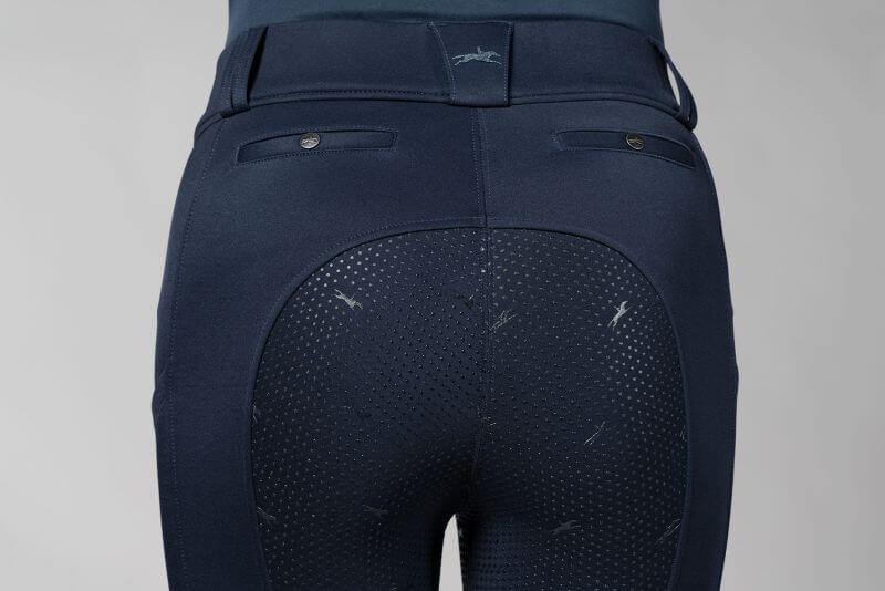 Schockemohle Bryczesy Dorina dark navy - Cavalo