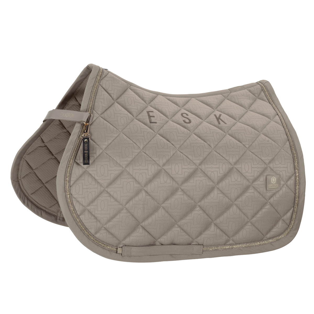Czaprak Eskadron Heritage 26/27 JACQUARD w kolorze Ash – dodatkowe ujęcie