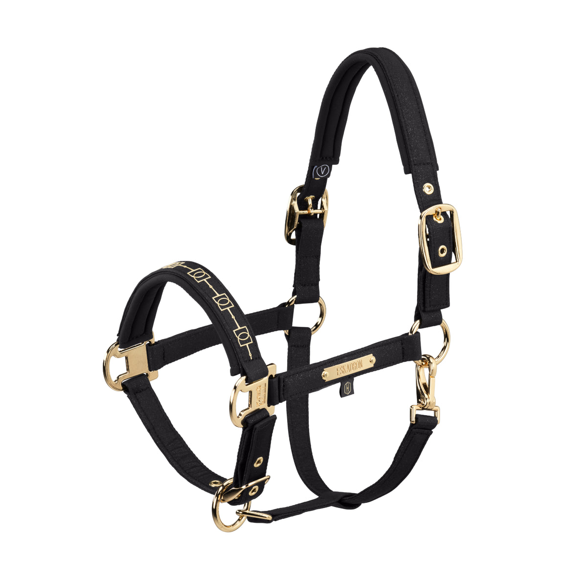 Kantar Eskadron Heritage 26/27 SPARKLE DOUBLE PIN w kolorze Black