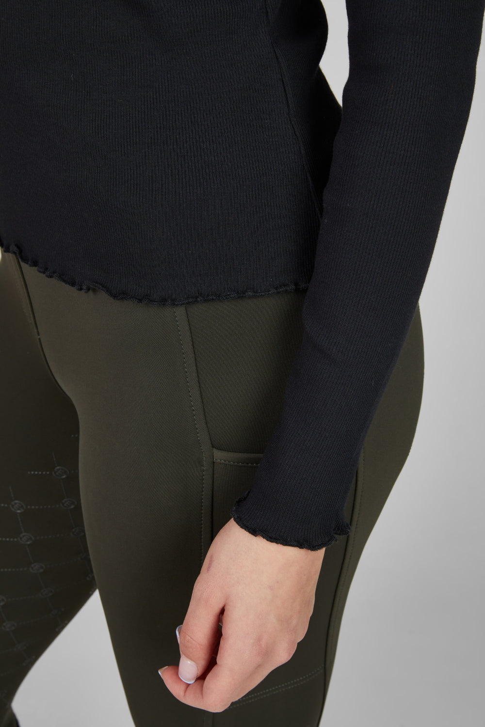 Eskadron DYNAMIC 25 A/W Shirt TURTLENECK RIB Black