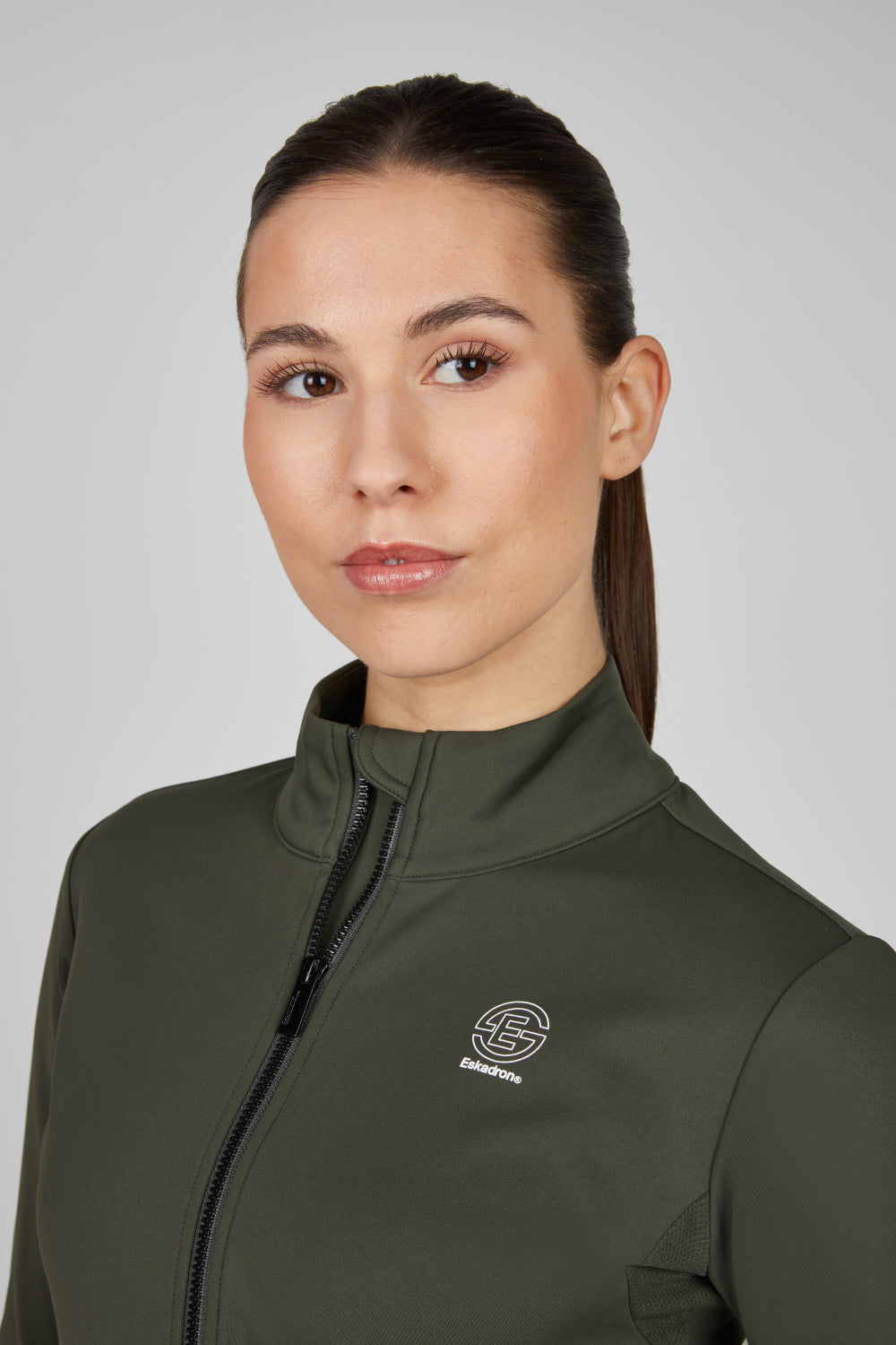 Eskadron DYNAMIC 25 A/W bluza Zip-Shirt Tech-Jersey Poppy Red