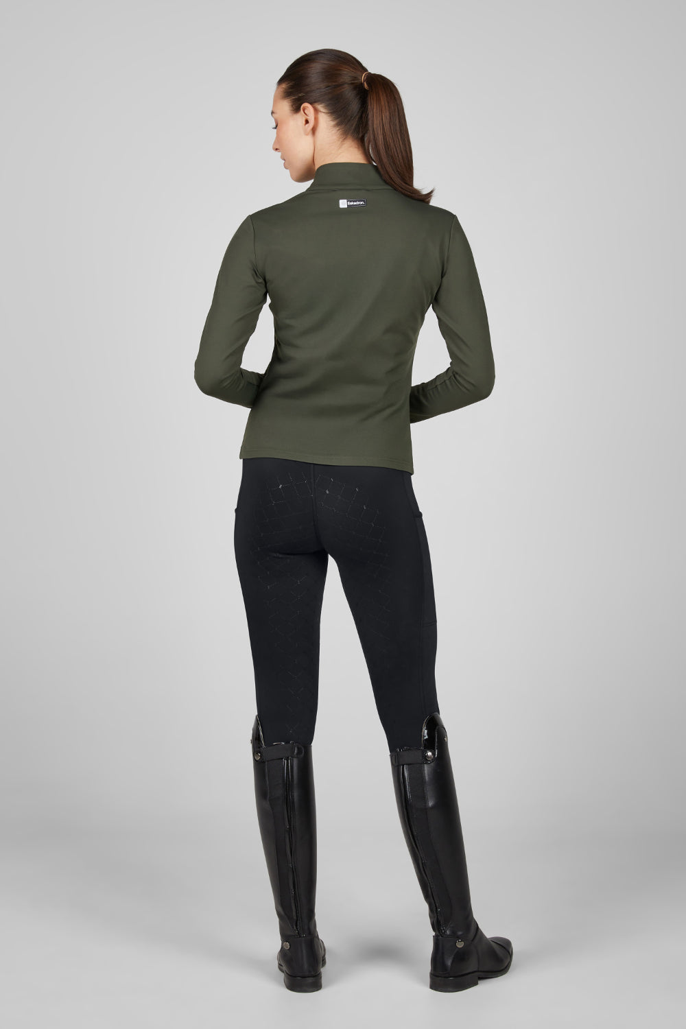 Eskadron DYNAMIC 25 A/W bluza Zip-Shirt Tech-Jersey Poppy Red