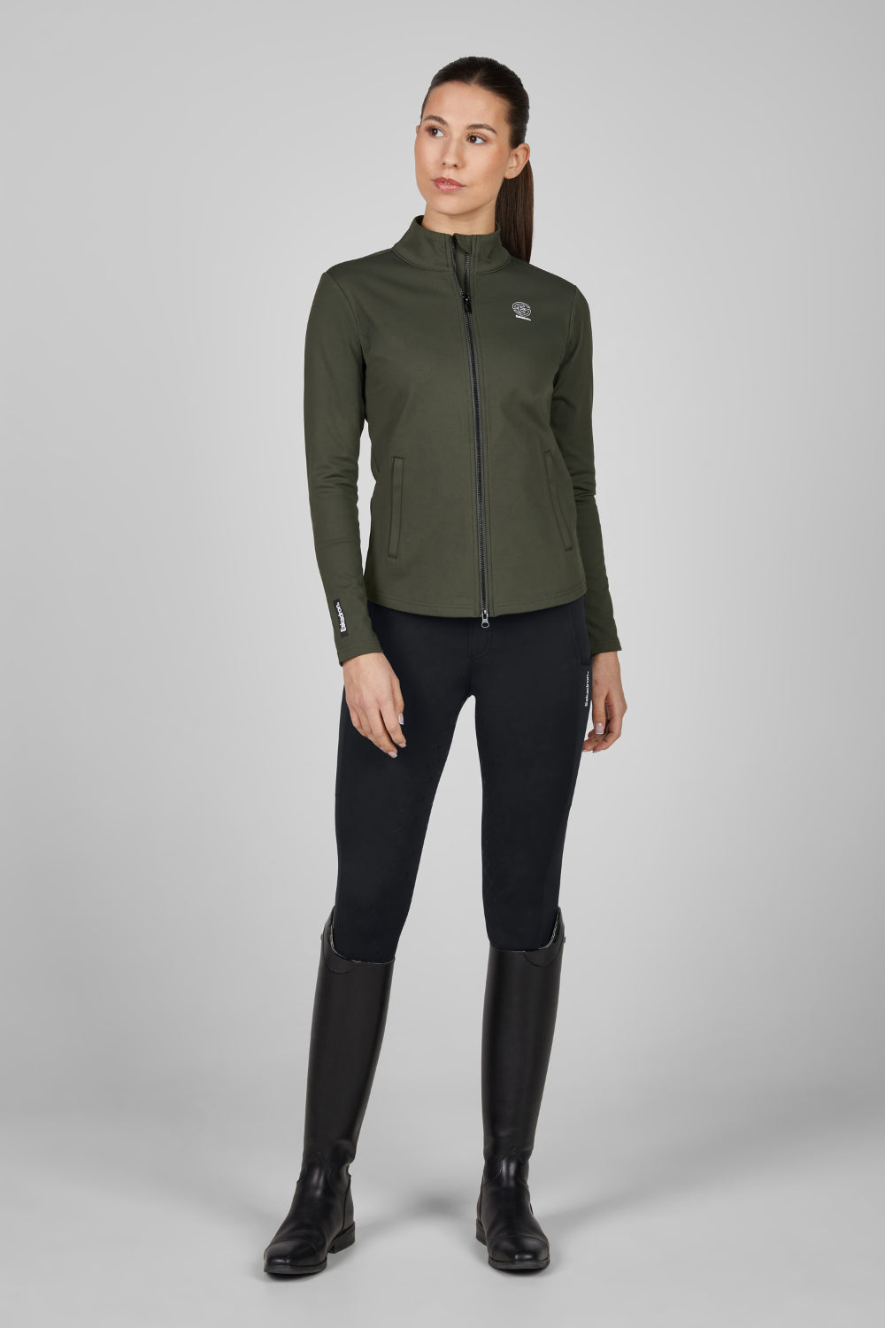 Eskadron DYNAMIC 25 A/W bluza Zip-Shirt Tech-Jersey Poppy Red