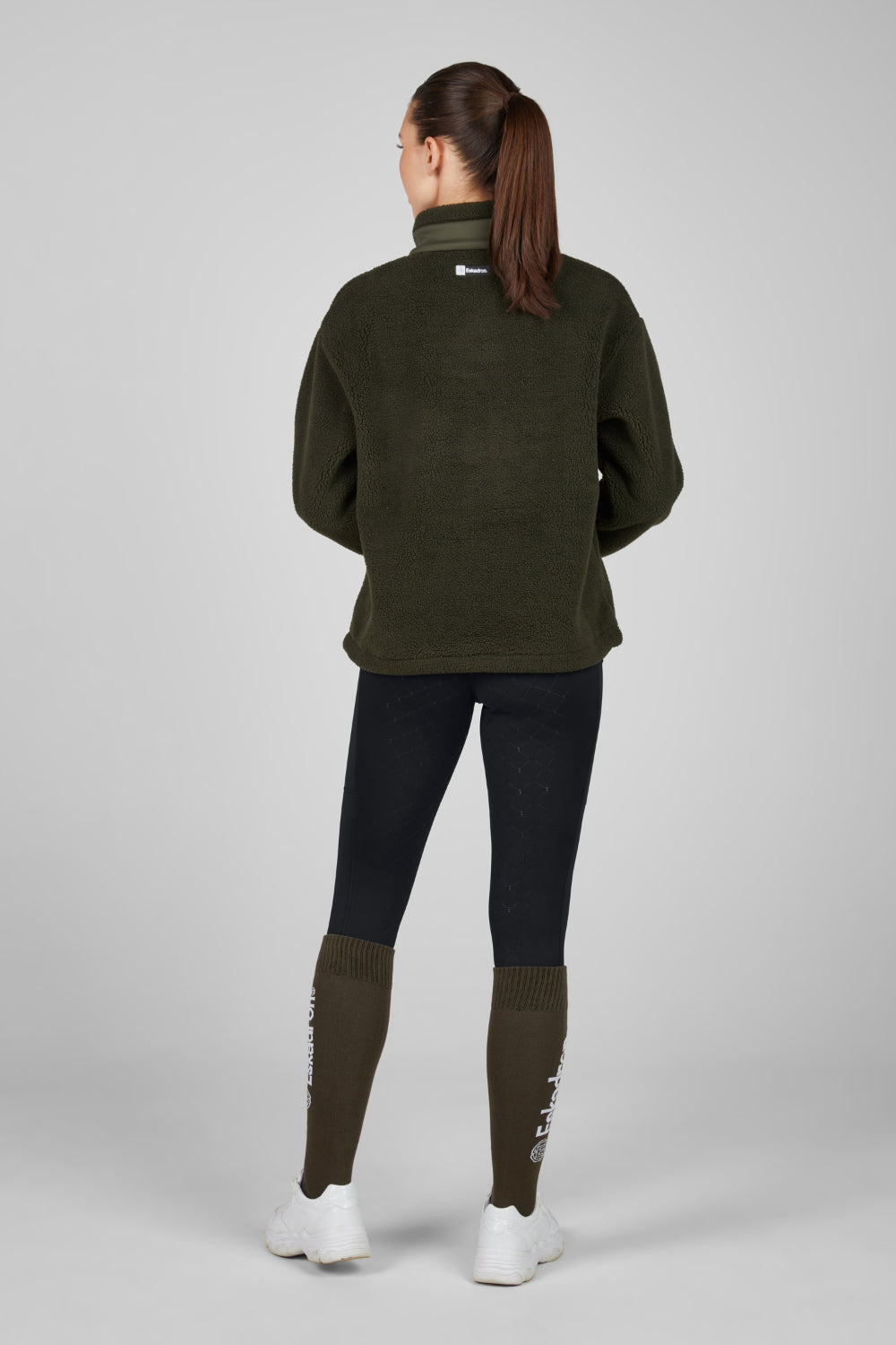 Eskadron DYNAMIC 25 A/W Half-Zip Teddy Sweater Black