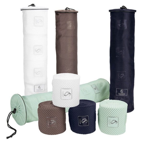 Bandaże polarowe Eskadron Classic Sports 24 S/S Powder Green - Cavalo