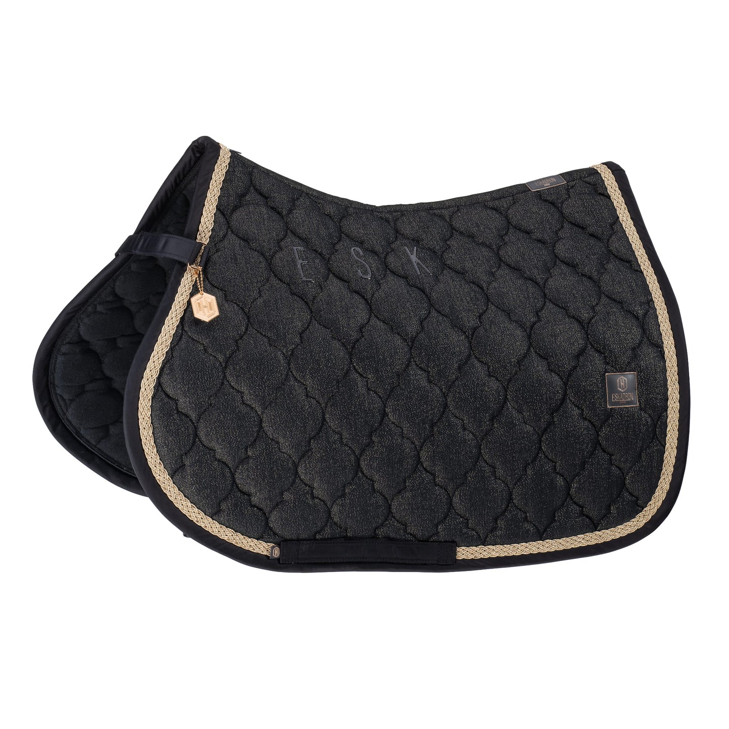 Czaprak Eskadron Cloth Cotton Glitter Black Hertitage 24/25 - Cavalo
