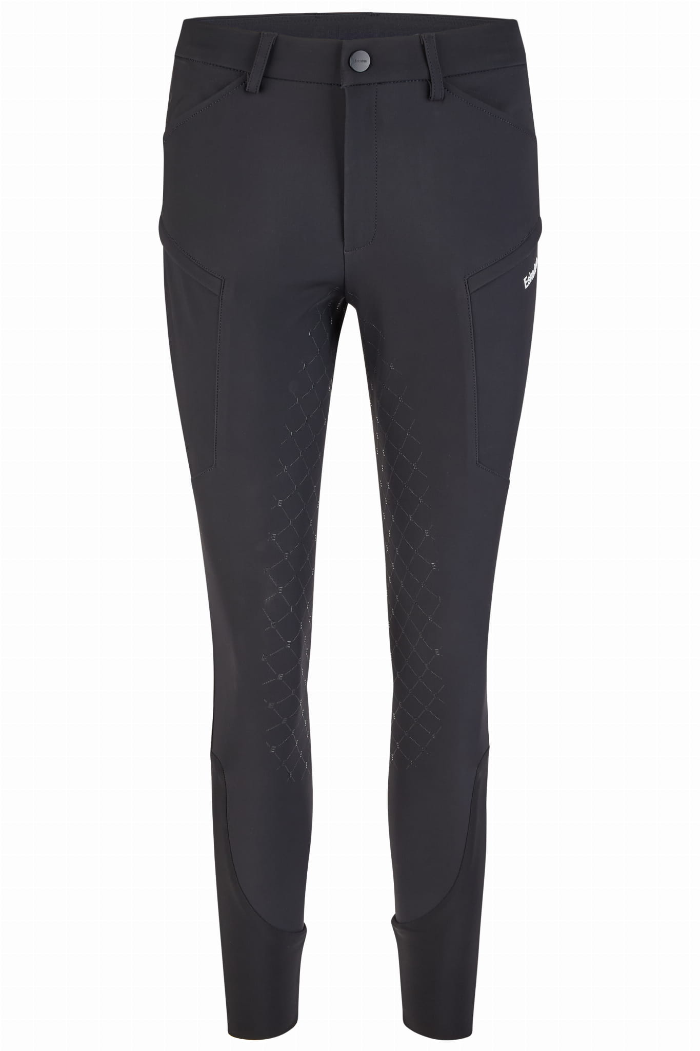 Eskadron Bryczesy jeździeckie męskie z lejem kolanowym Navy Heritage AW 24/25 - Cavalo