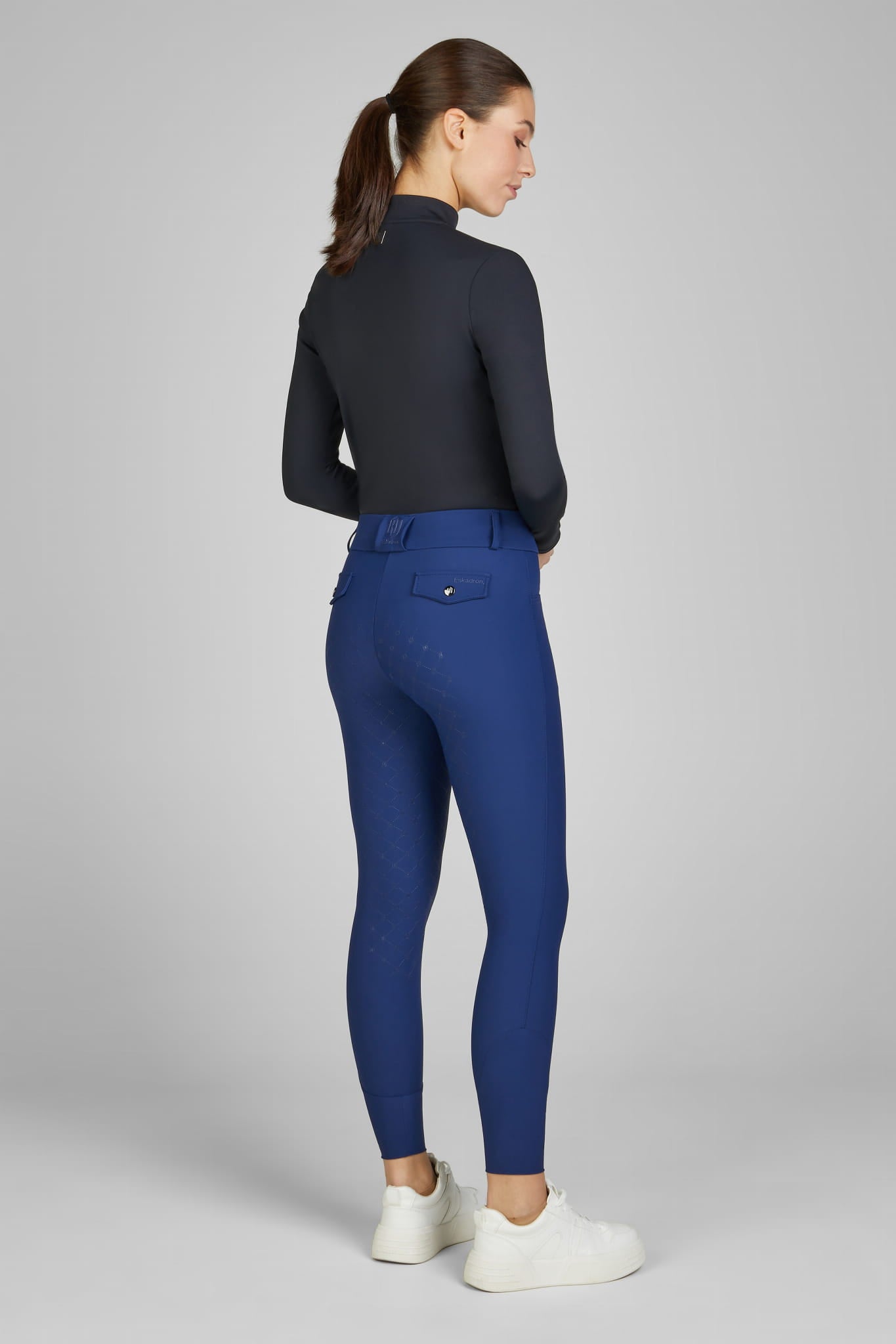 Eskadron Bryczesy jeździeckie z pełnym lejem damskie True Blue Heritage AW 24/25 - Cavalo