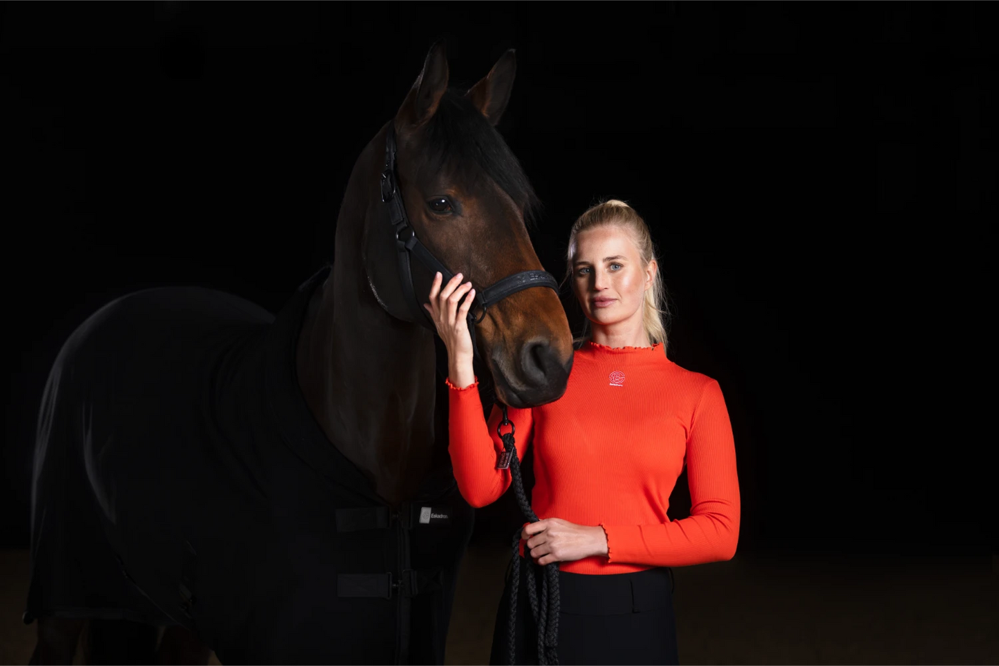 Eskadron DYNAMIC 25 A/W Kantar SPARKLE Double Poppy Red - Cavalo