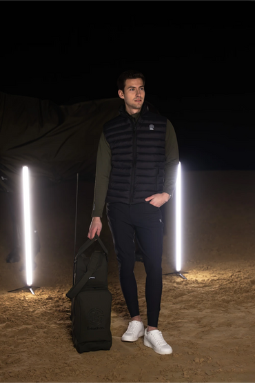 Eskadron Dynamic 25 A/W  Torba na buty i kask ze skóry ekologicznej Deep Green - Cavalo