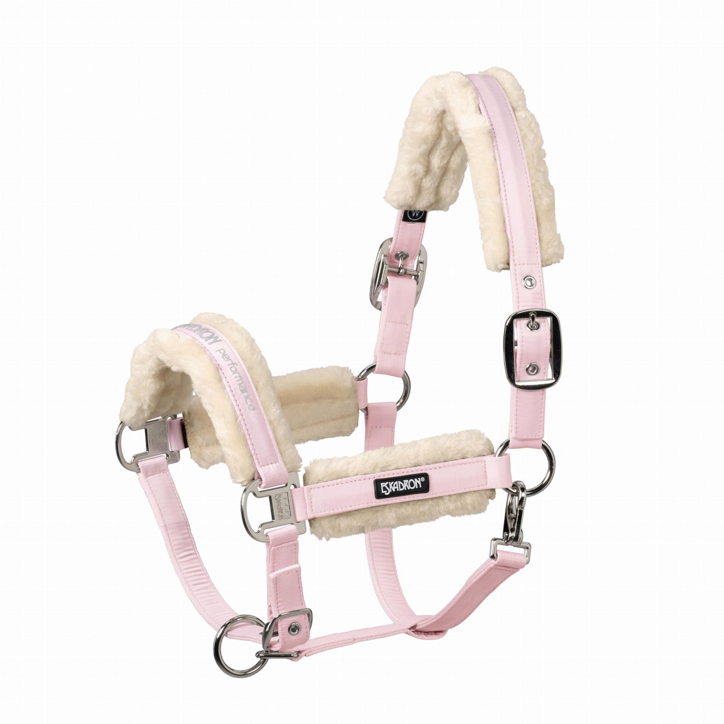 Eskadron kantar Faux-Fur Double Pin Basics - Cavalo