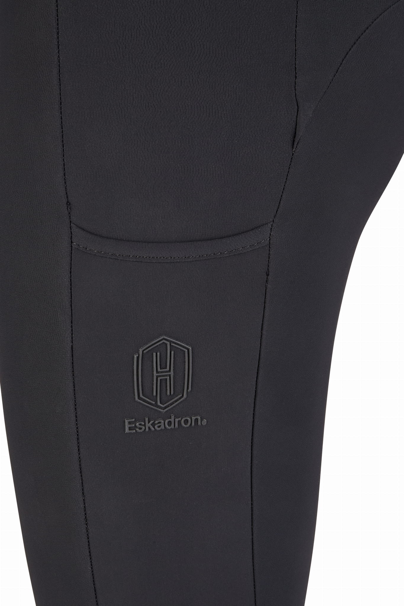 Eskadron Legginsy jeździeckie Cosy z pełnym lejem damskie black Heritage AW 24/25 - Cavalo
