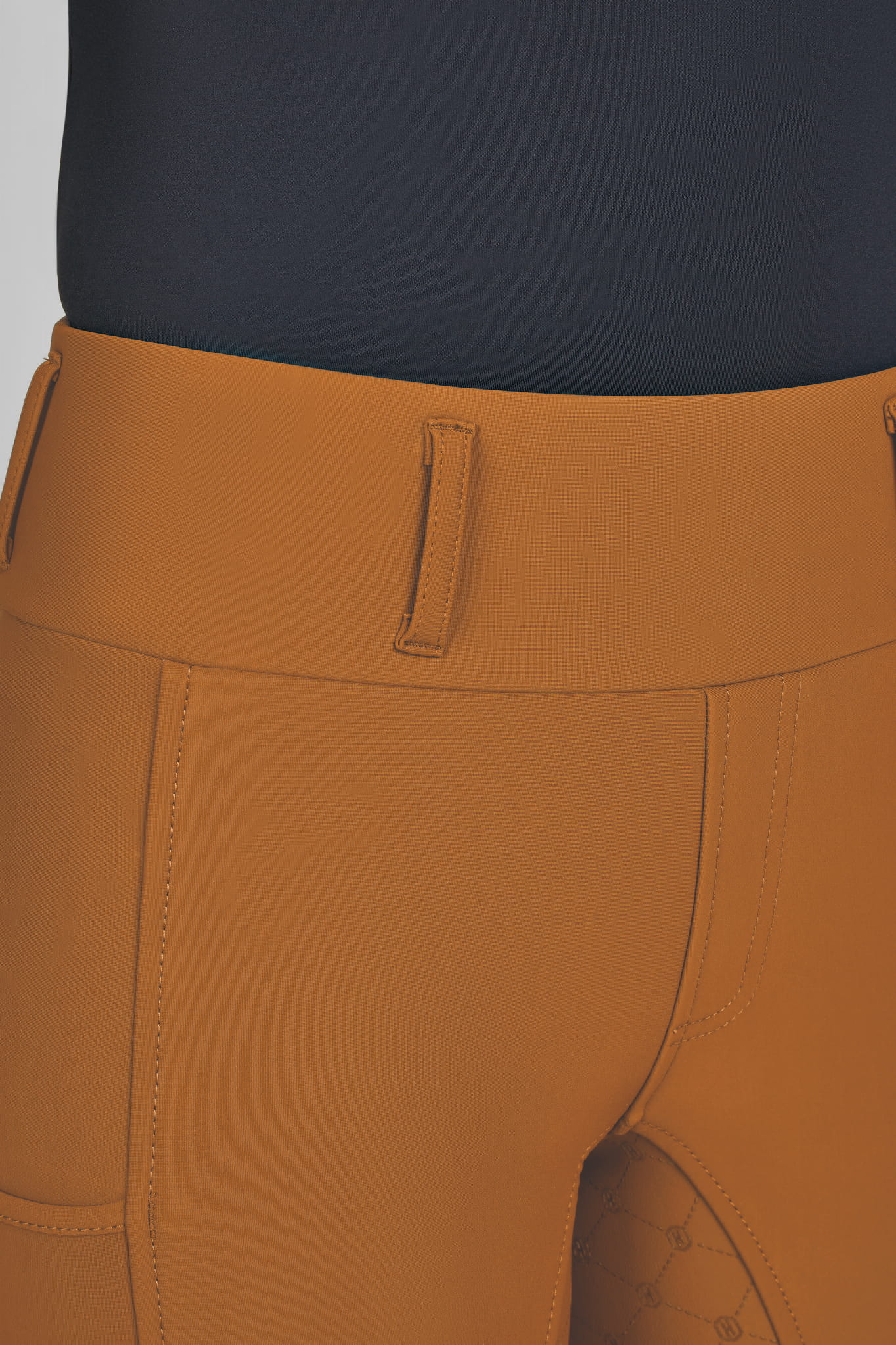 Eskadron Legginsy jeździeckie Pro z pełnym lejem damskie Almond Heritage AW 24/25 - Cavalo