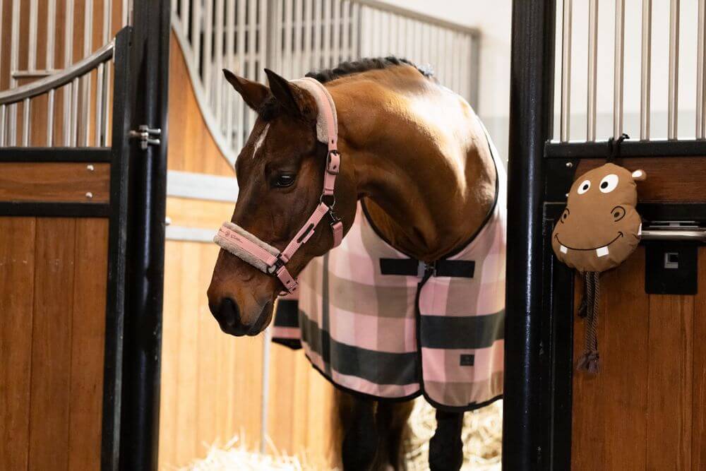 Eskadron Platinum 25 Derka krata Fleece Check - Cavalo