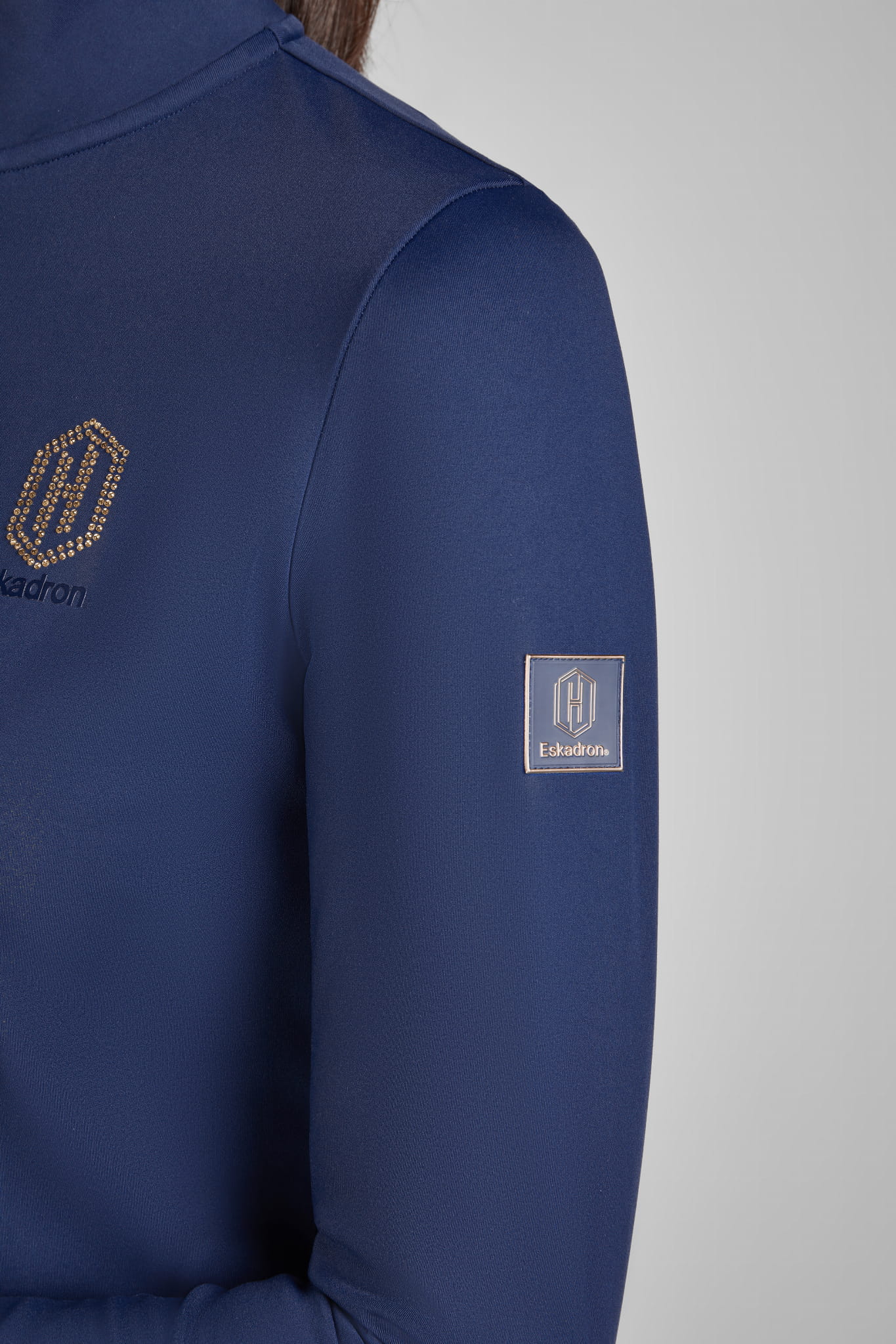 Koszula techniczna Eskadron Half-Zip True Blue HERITAGE 24/25 - Cavalo