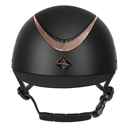 Kask Fair Play APOLEUS RG Rosegold czarny - Cavalo