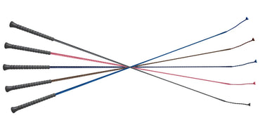 FLECK Bat ujeżdżeniowy z karbowaną rączką royal blue - Cavalo