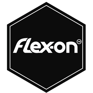 Strzemiona bezpieczne Flex-On SAFE-ON Black/Black/Black Z Skośne, kolce - Cavalo