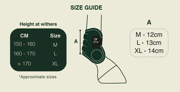 Ochraniacze skokowe GATUSOS DELUXE tył niebieski - Cavalo