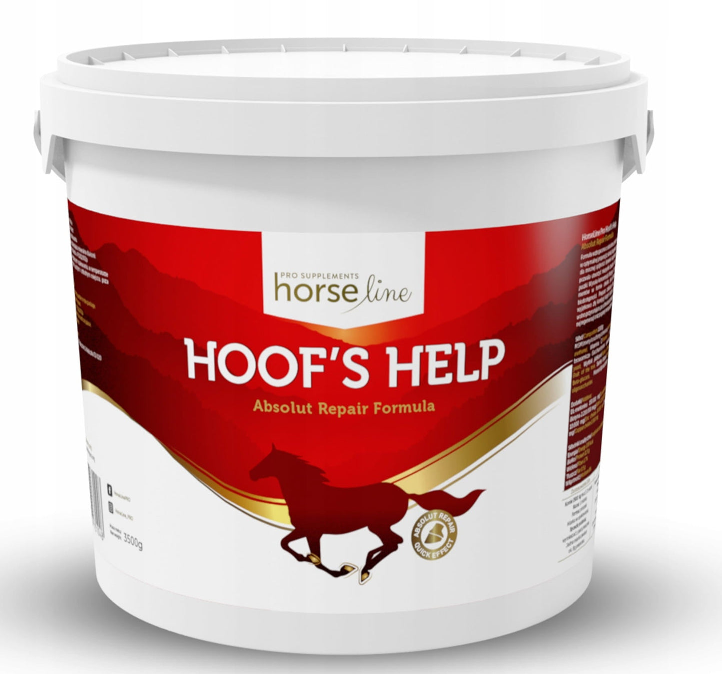 HorseLinePro Hoof's Help Regeneracja kopyt 3500g - Cavalo