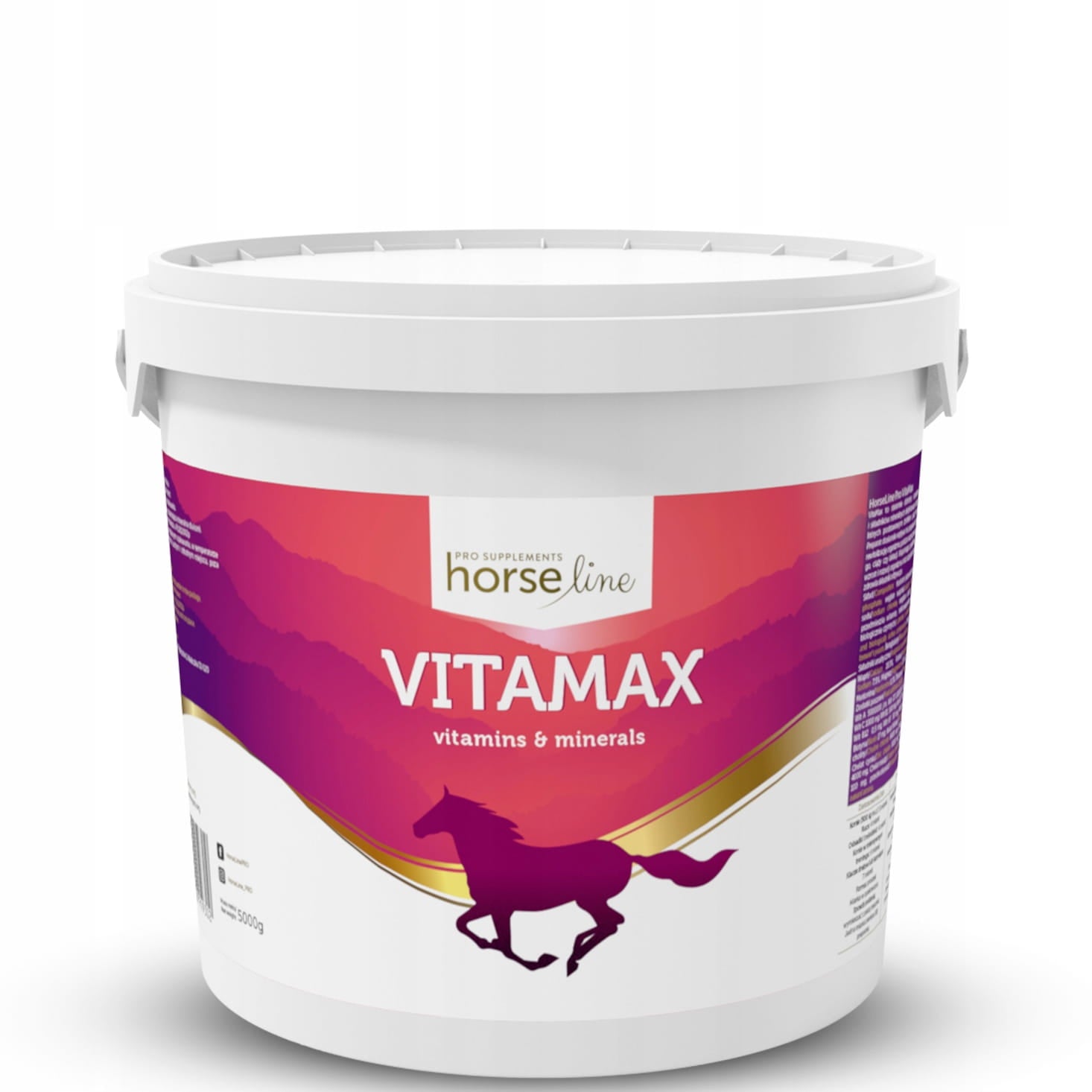 HorseLinePro Witaminy i minerały Vitamax 5000g - Cavalo