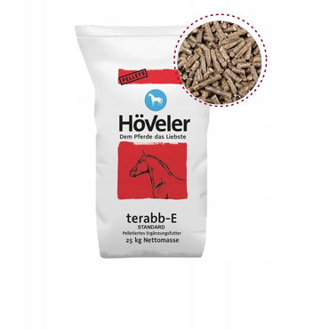 PASZA HOVELER HRS TERABB E-STANDARD 25KG GRANULAT - Cavalo