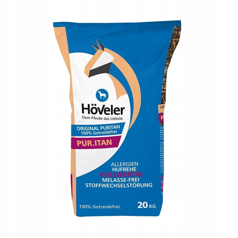 PASZA HOVELER PUR.ITAN alergia metabolizm 20 kg - Cavalo