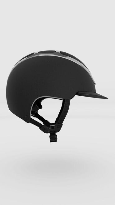 KASK Dogma Chrome Black Silver - Cavalo