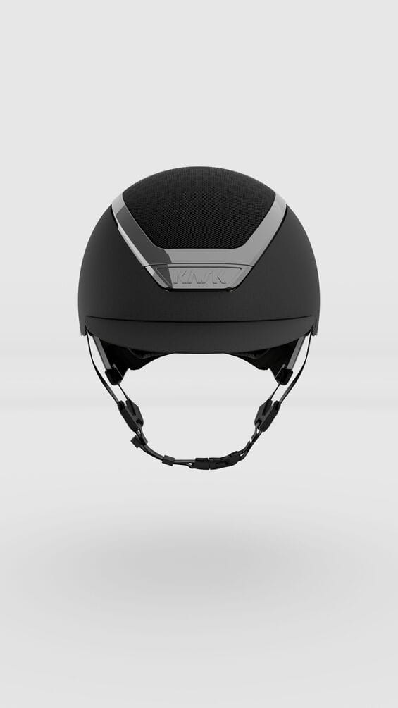 KASK Dogma Chrome Black Silver - Cavalo