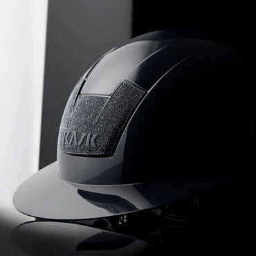 KASK Kooki Lady Black Shine Swarovski - Cavalo