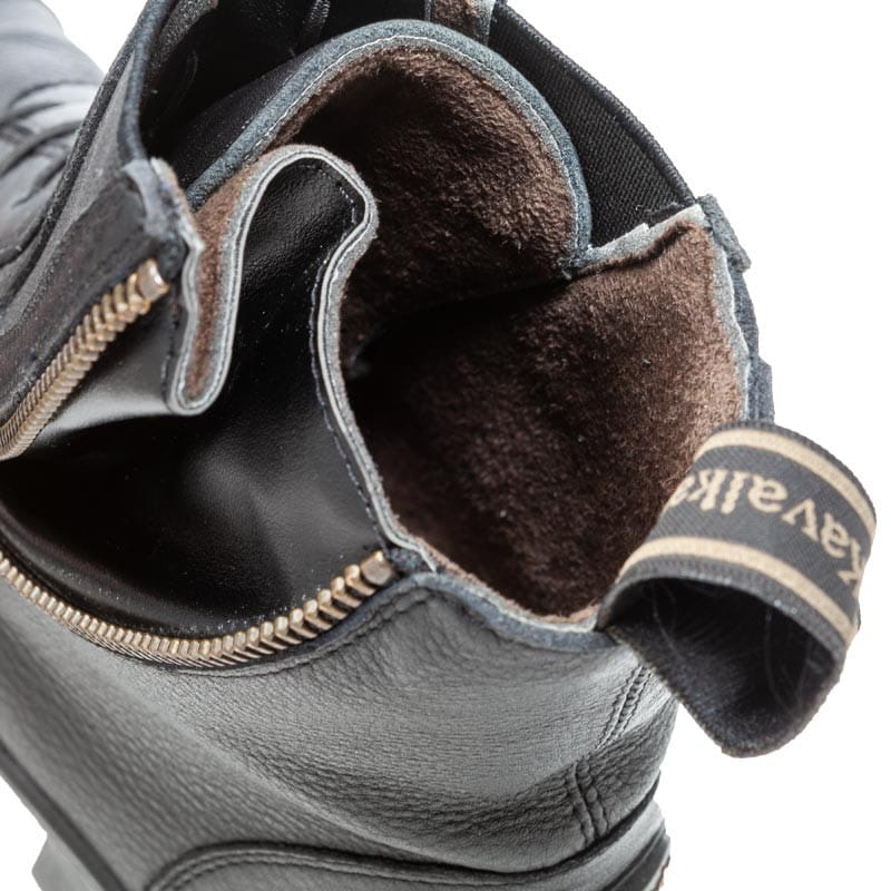Buty do jazdy konnej - Sztyblety zimowe z bocznym zamkiem Impervius Kavalkade - Cavalo