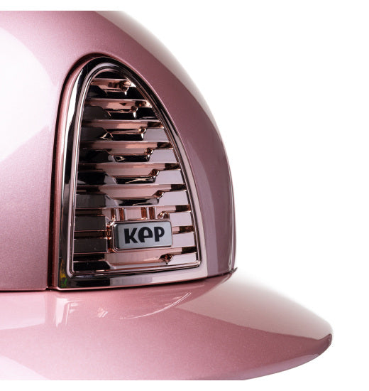 Kask KEP Italia KEP ITALIA CROMO 2.0 DIAMOND POLO VISOR/CIPRIA CHIN/MIRROR ROSEGOLD/METAL SILVER