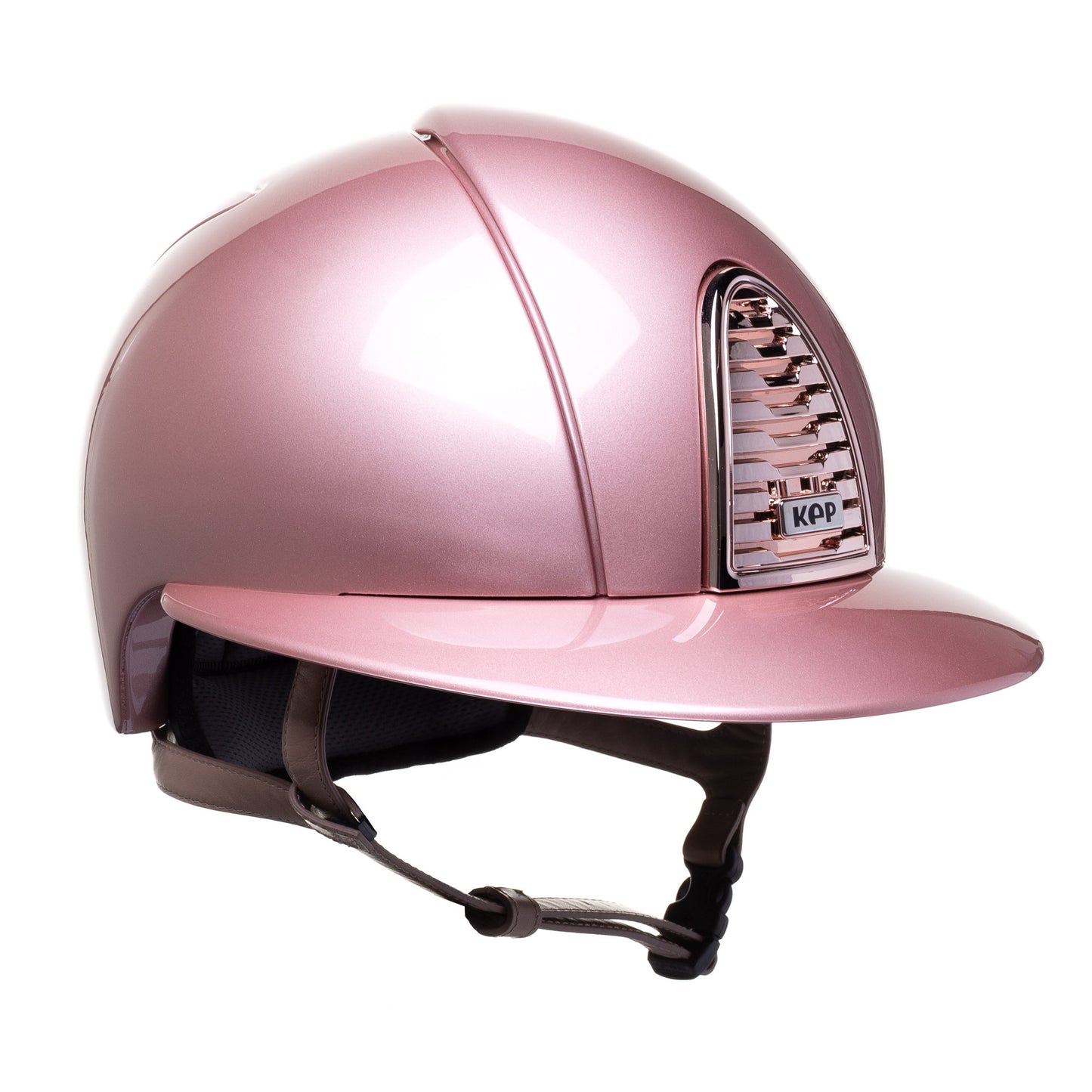 Kask KEP Italia KEP ITALIA CROMO 2.0 DIAMOND POLO VISOR/CIPRIA CHIN/MIRROR ROSEGOLD/METAL SILVER
