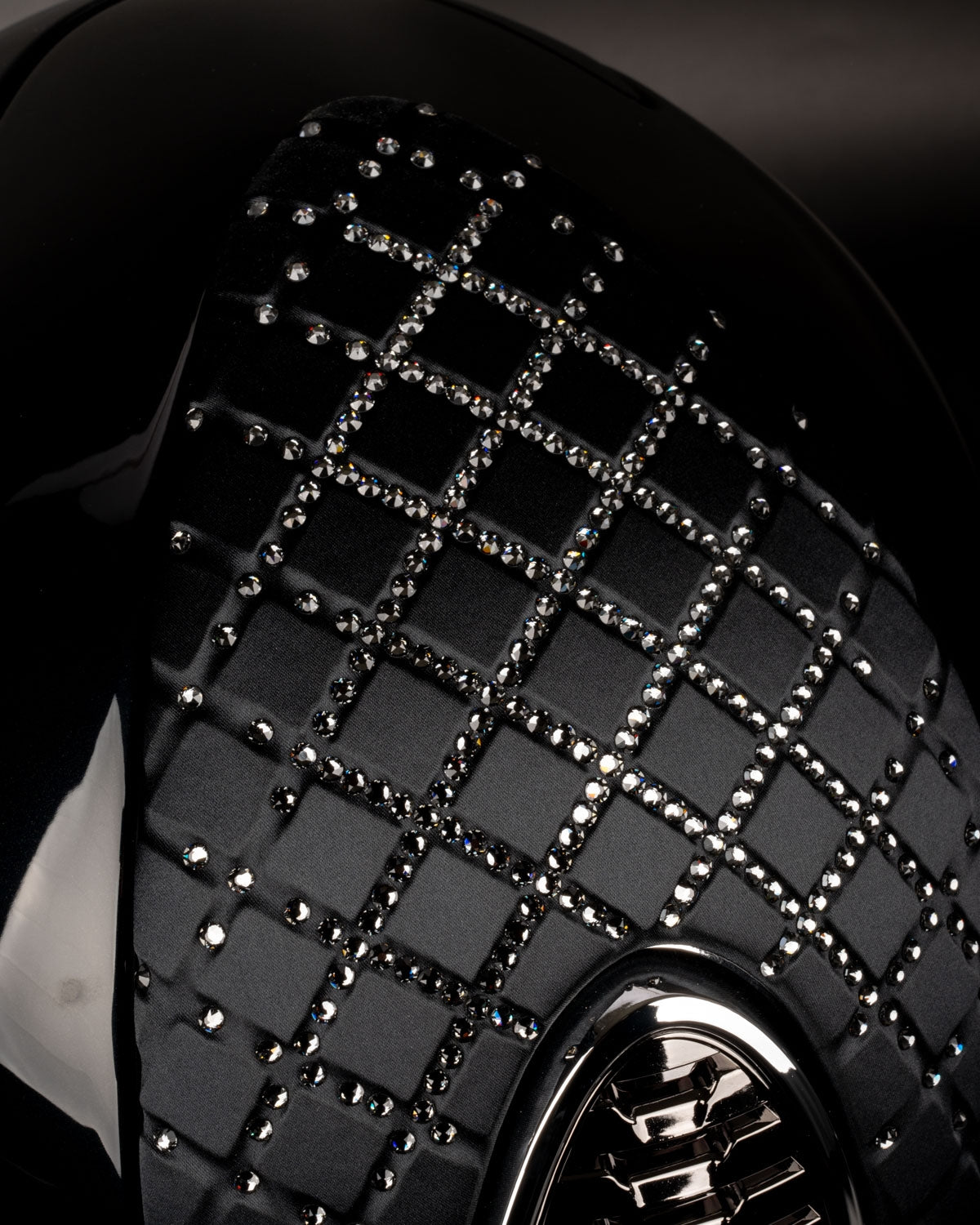 Kask KEP Italia CROMO 2.0 Textile Metal Milano Satin Street Black / Crystal