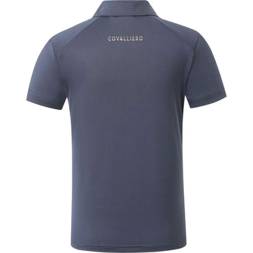 Koszulka Polo S/S 2026, dziecięca, dark navy, Covalliero
