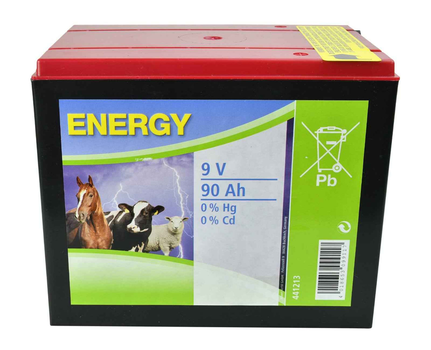 Bateria chlorkowa do elektryzatora 9 V 90 Ah Kerbl