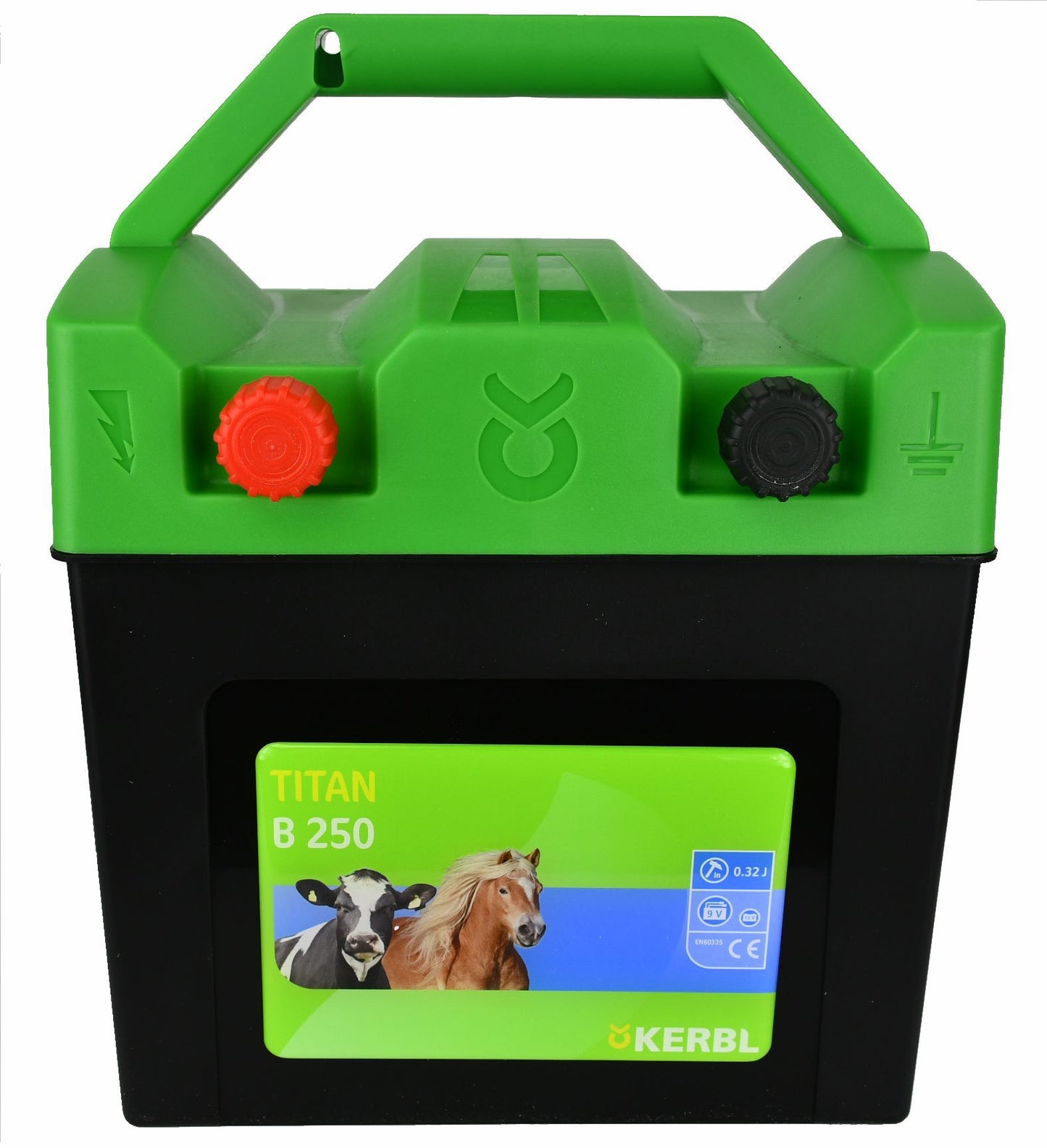 Elektryzator bateryjno - akumulatorowy 12V Kerbl Titan B250 - Cavalo