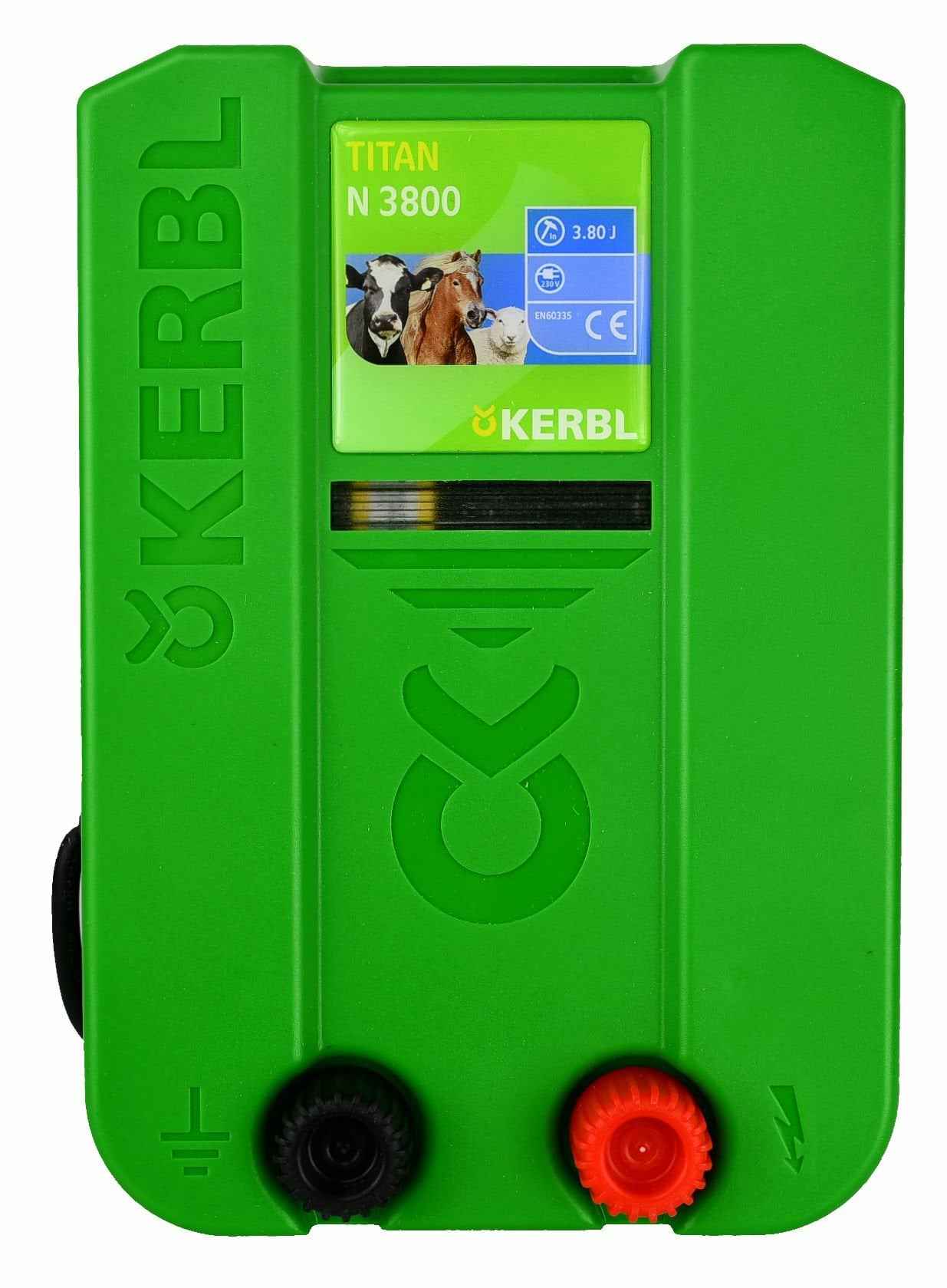 Elektryzator sieciowy TITAN N 3800, dla koni, krów, owiec i kóz, 3,8 J , Kerbl