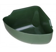 Karmidło narożne Kerbl dla koni oliwkowe 31l - Cavalo