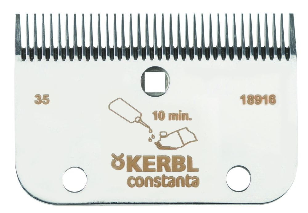 Maszynka do strzyżenia koni/bydła ConstantaRodeo, 230V, z zestawem ostrzy 35/24, czerwony, Kerbl - Cavalo