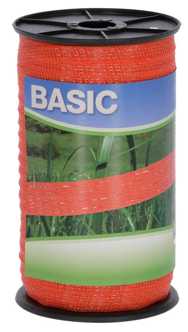 Taśma ogrodzeniowa BASIC 200m x 10mm pomarańczowa Kerbl - Cavalo