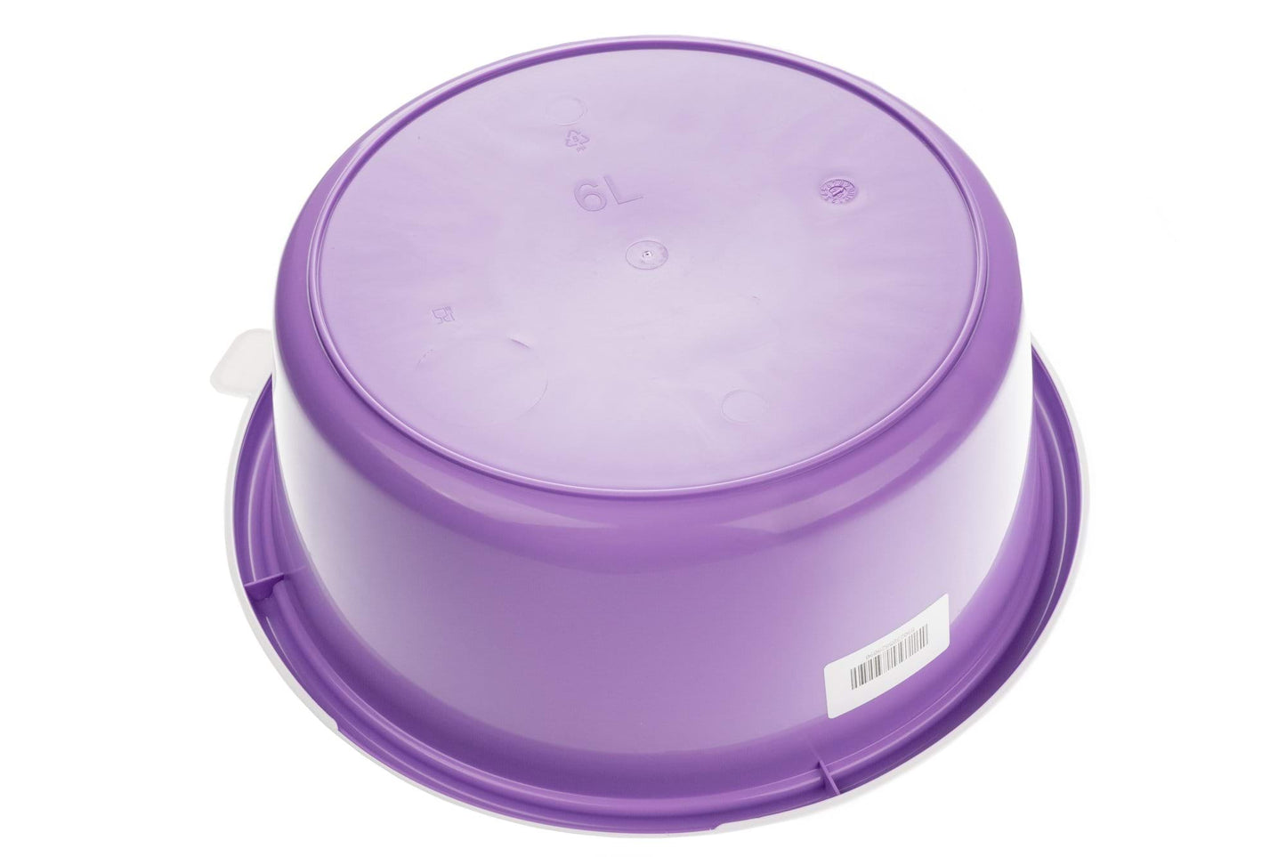 Zestaw miska na paszę, 6 l, lawendowa + pokrywka do miski Yummy - Cavalo