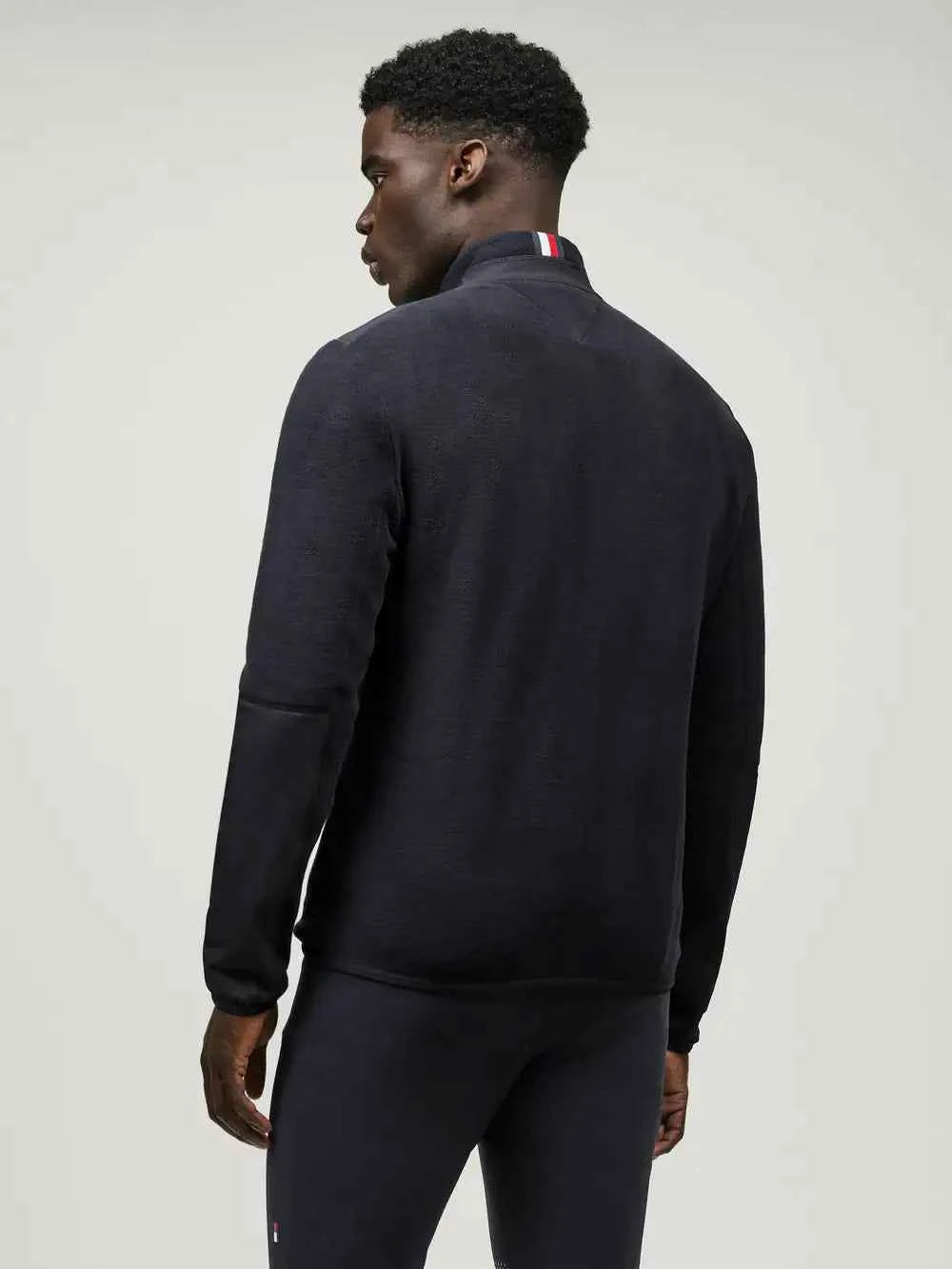 Tommy Hilfiger Kurtka polarowa męska Woodstock granatowa