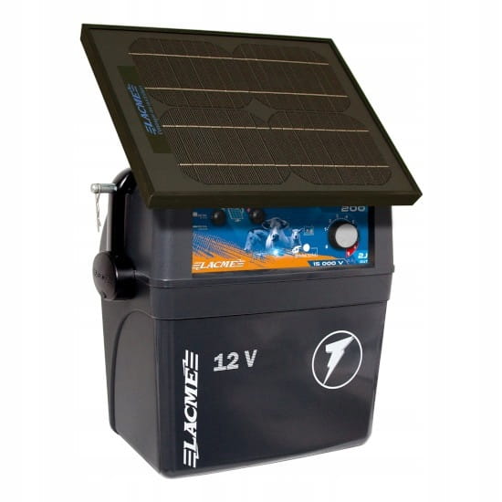 Pastuch elektryczny Lacme Secur 300 z panelem słonecznym SUN 14W - Cavalo